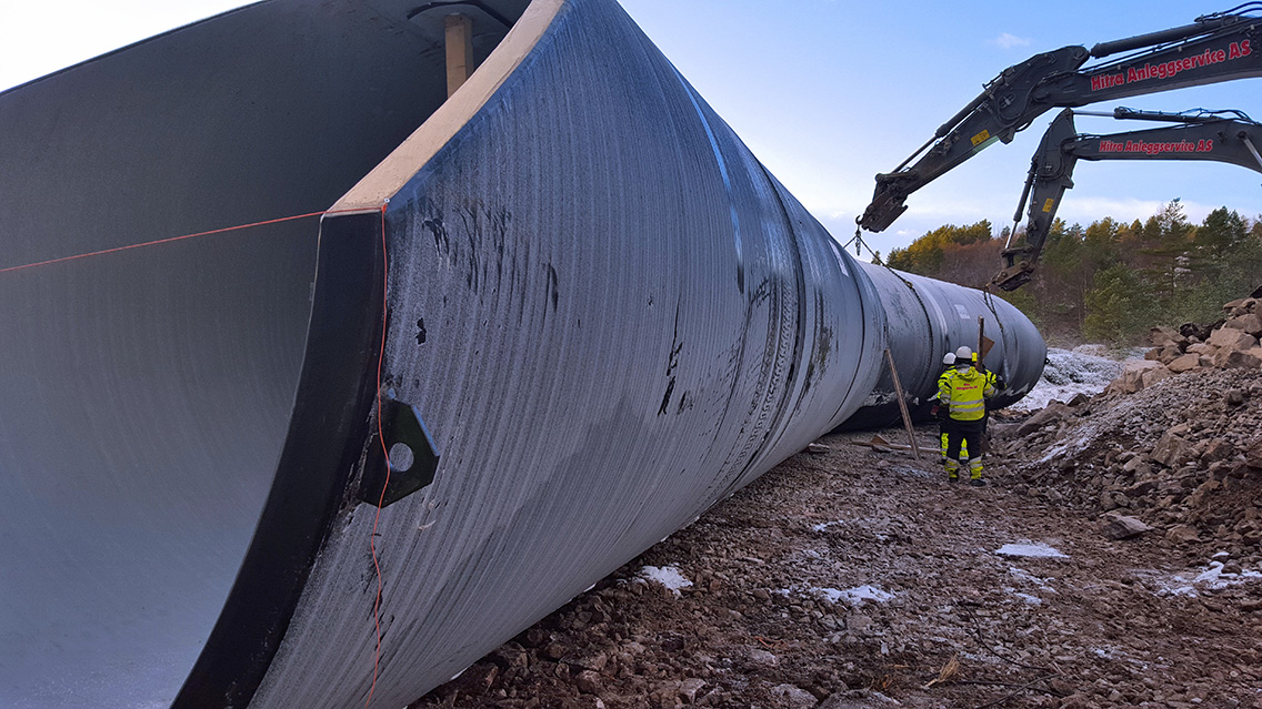 PE-kulverter | moderne infrastruktur | prosjekt | geoteknikk | Brødrene Dahl