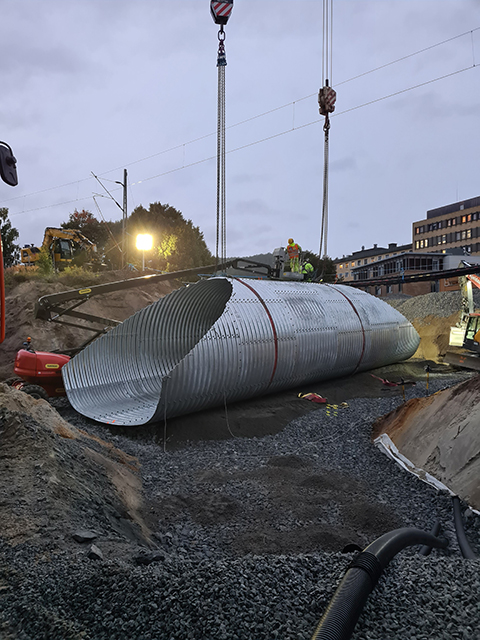 Ende med bolter | MP200 Pipereach | Tunell | Geoteknikk | Brødrene Dahl