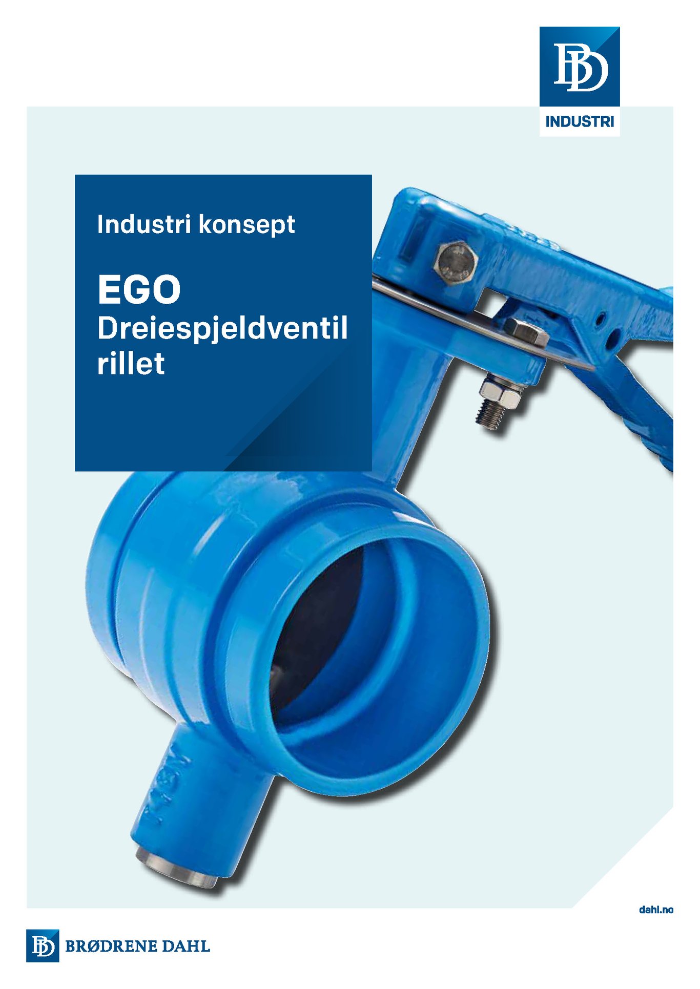 Ego Dreiespjeldventil rillet