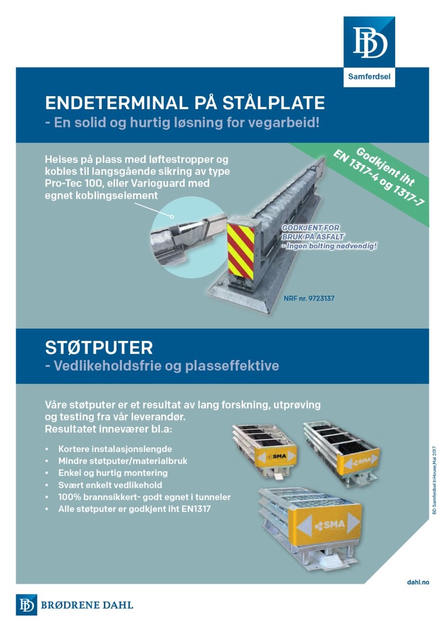 DM Endeterminal og støtputer