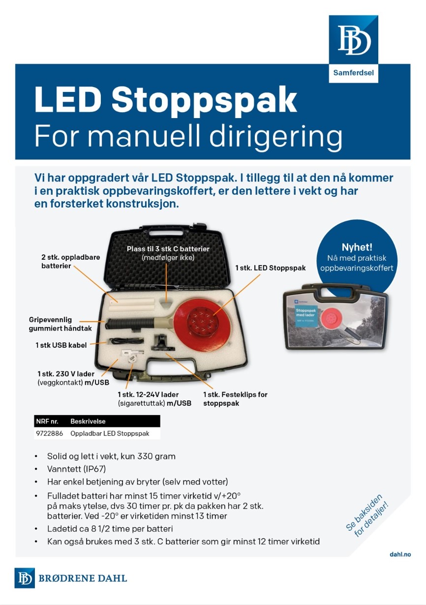 BD SF LED Stoppspak 2020