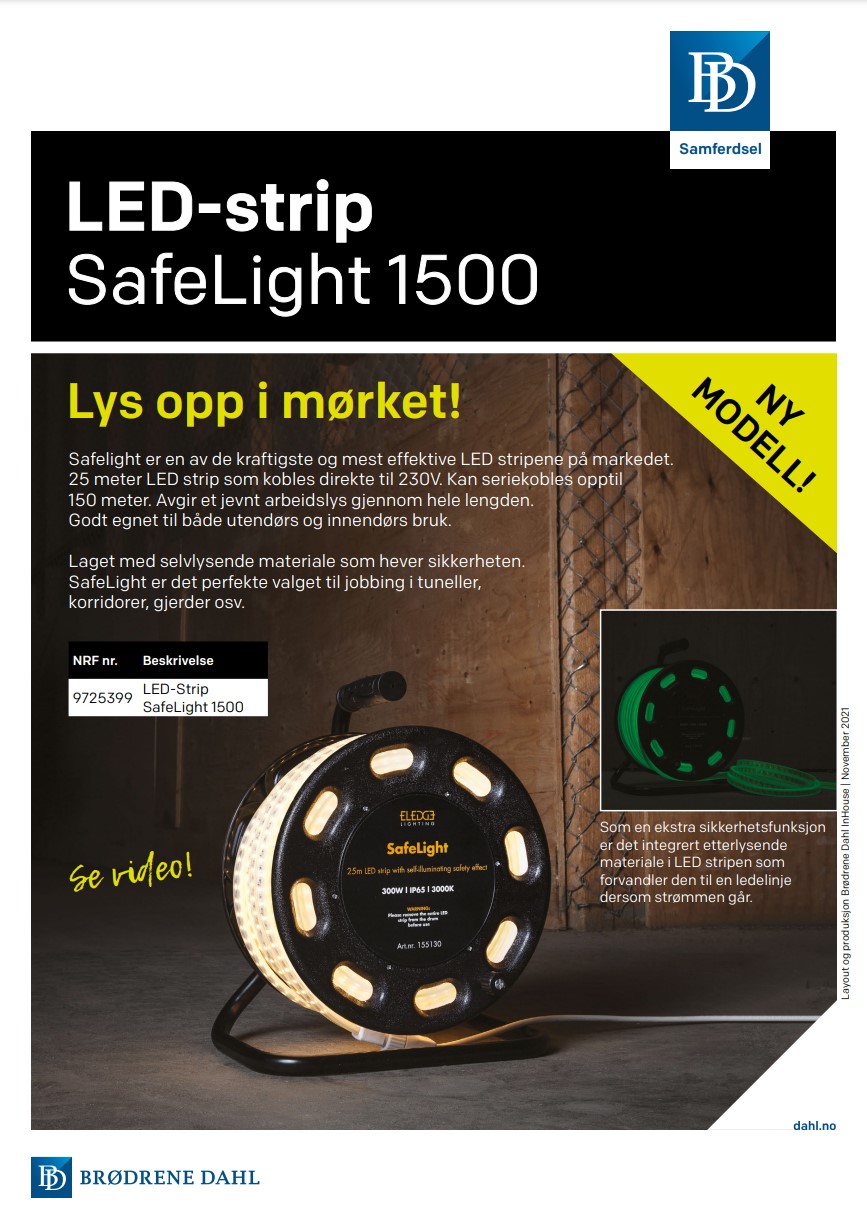 LED-strip Safelight 1500