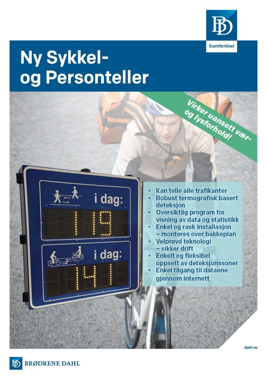 Sykkel og Personteller