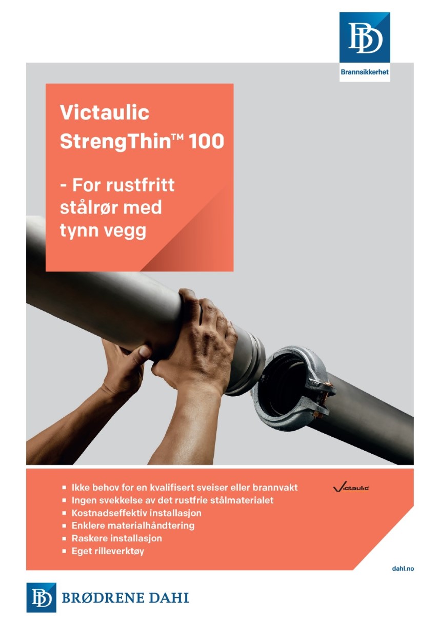 Rilledeler Victaulic StrengThin™ 100